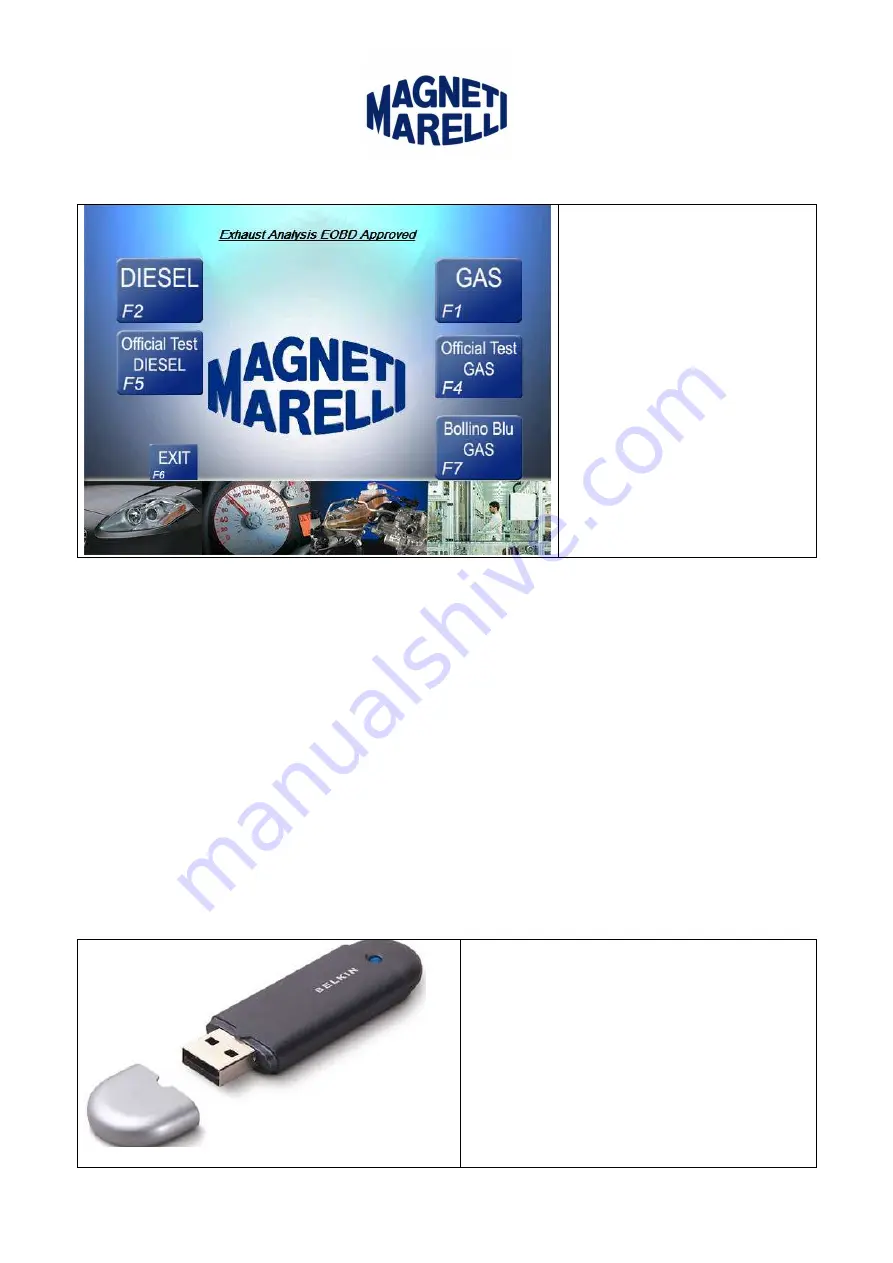 Magneti Marelli Smart Gas Operating Manual Download Page 17