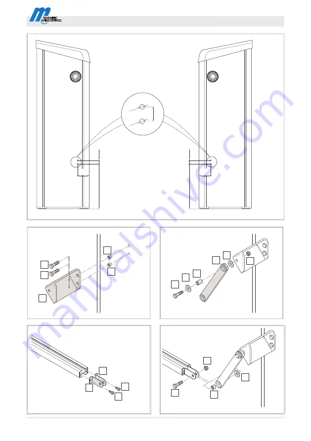 Magnetic Autocontrol MHTM MicroDrive ACCESS PRO H Mounting Instructions Download Page 3