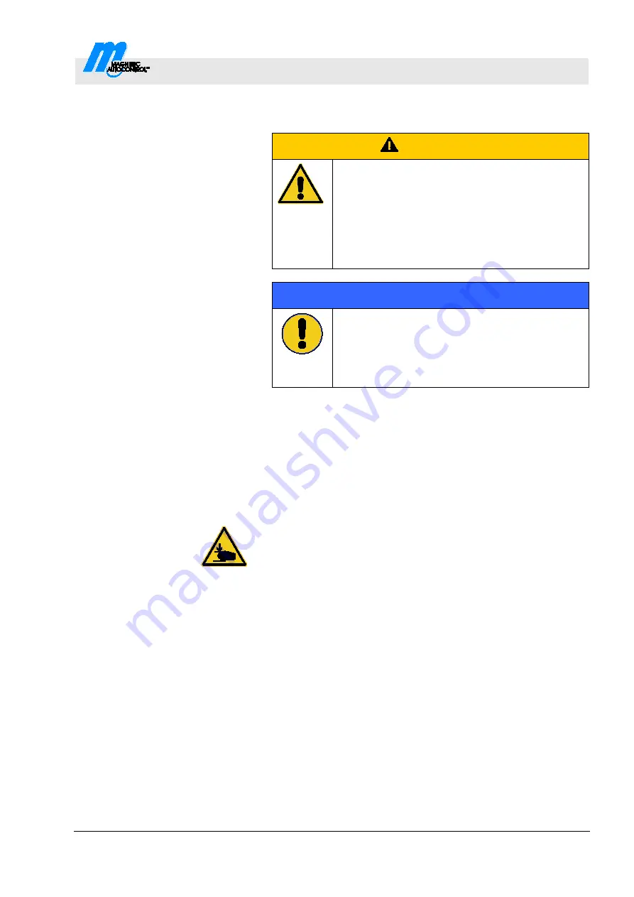 Magnetic Autocontrol MHTM MicroDrive Access Series Operating Instructions Manual Download Page 71