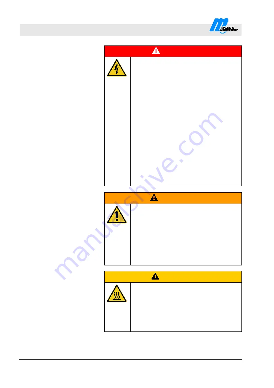 Magnetic Autocontrol MHTM MicroDrive Access Series Operating Instructions Manual Download Page 84