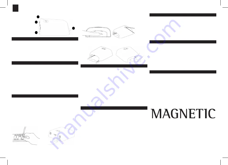 Magnetic Magnicure Comfort 4 Quick Start Manual Download Page 2