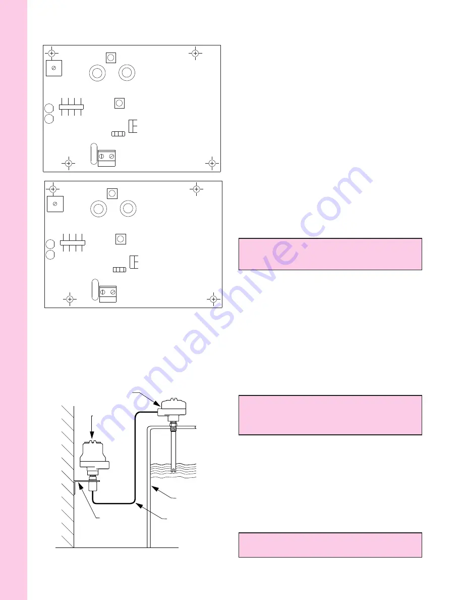 Magnetrol STI Echotel Trident 91S Instruction Manual And Parts List Download Page 10