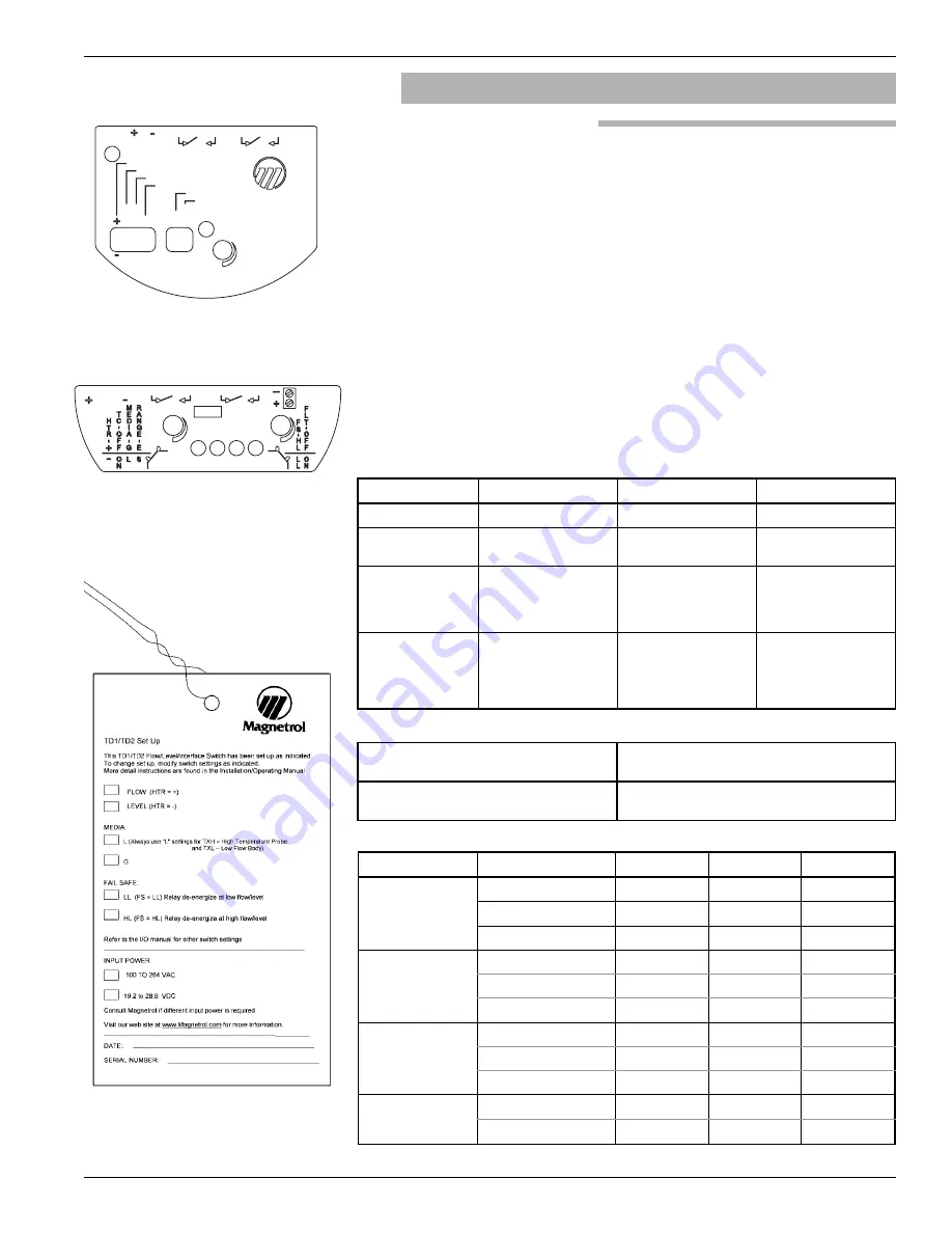 Magnetrol TD1 Series Скачать руководство пользователя страница 9