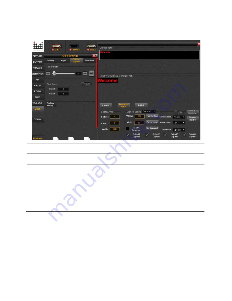 Magnimage LED-780H User Manual Download Page 61