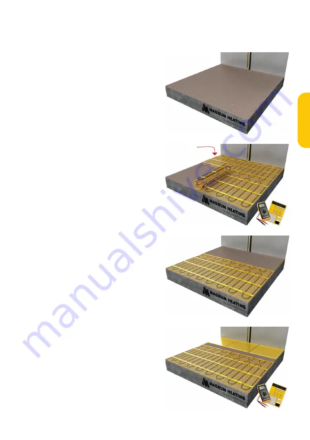 Magnum Heating MAGNUM Mat Installation Manual Download Page 7