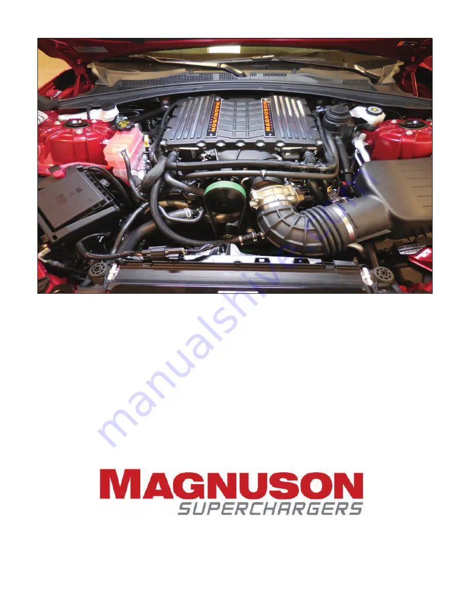 Magnuson Superchargers Magnum DI Installation Instructions Manual Download Page 80