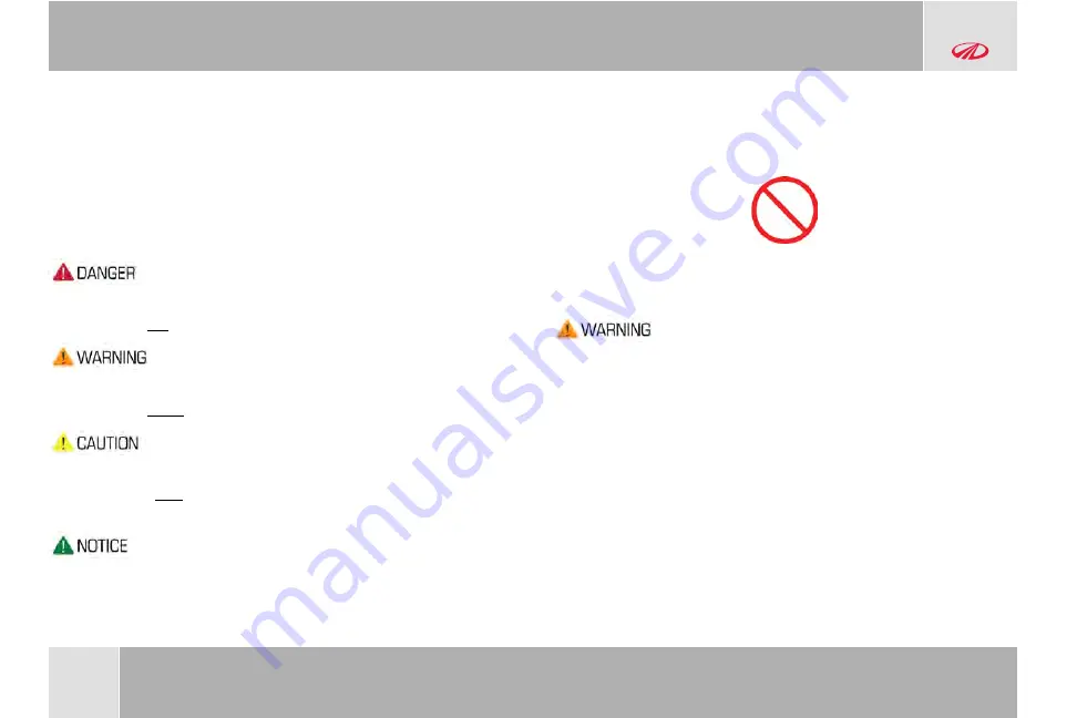 Mahindra 2016 KUV100 K2 Owner'S Manual Download Page 9