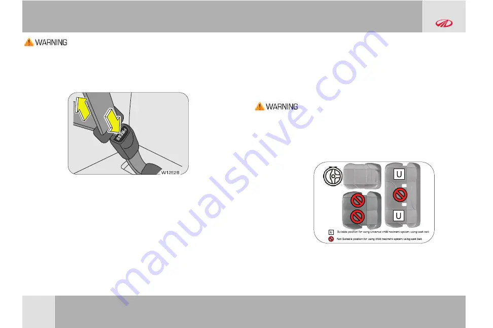 Mahindra 2016 KUV100 K2 Owner'S Manual Download Page 63