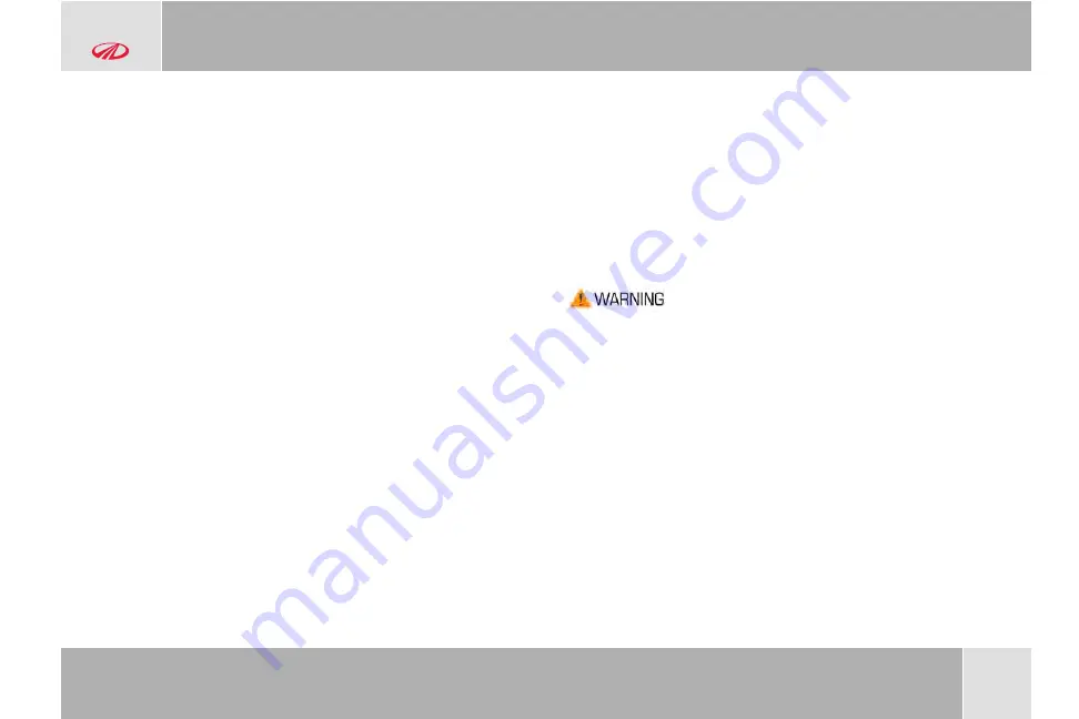 Mahindra 2016 KUV100 K2 Owner'S Manual Download Page 160