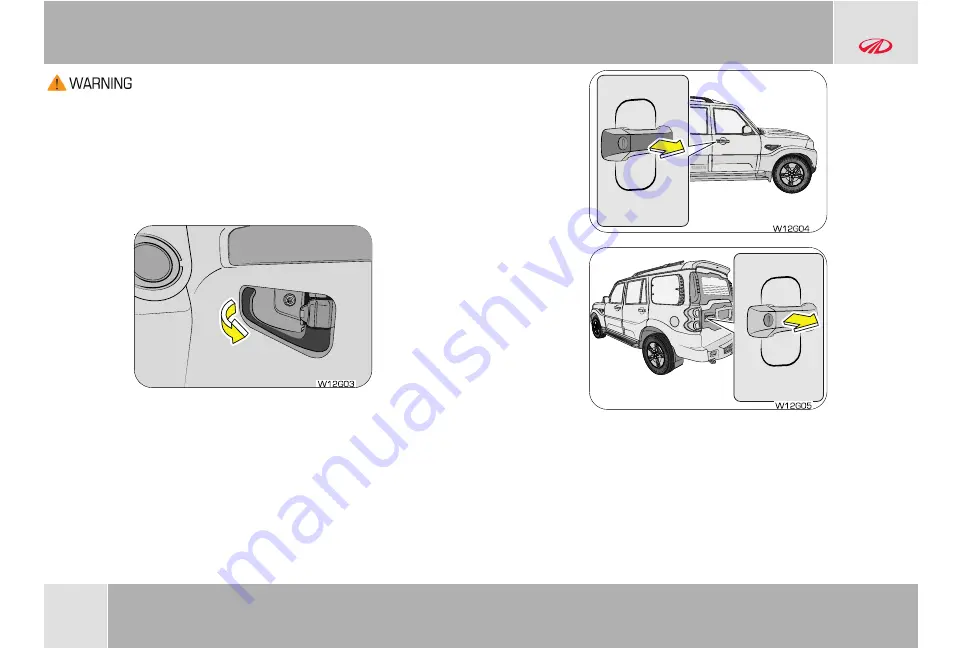 Mahindra 2016 Scorpio Owner'S Manual Download Page 81