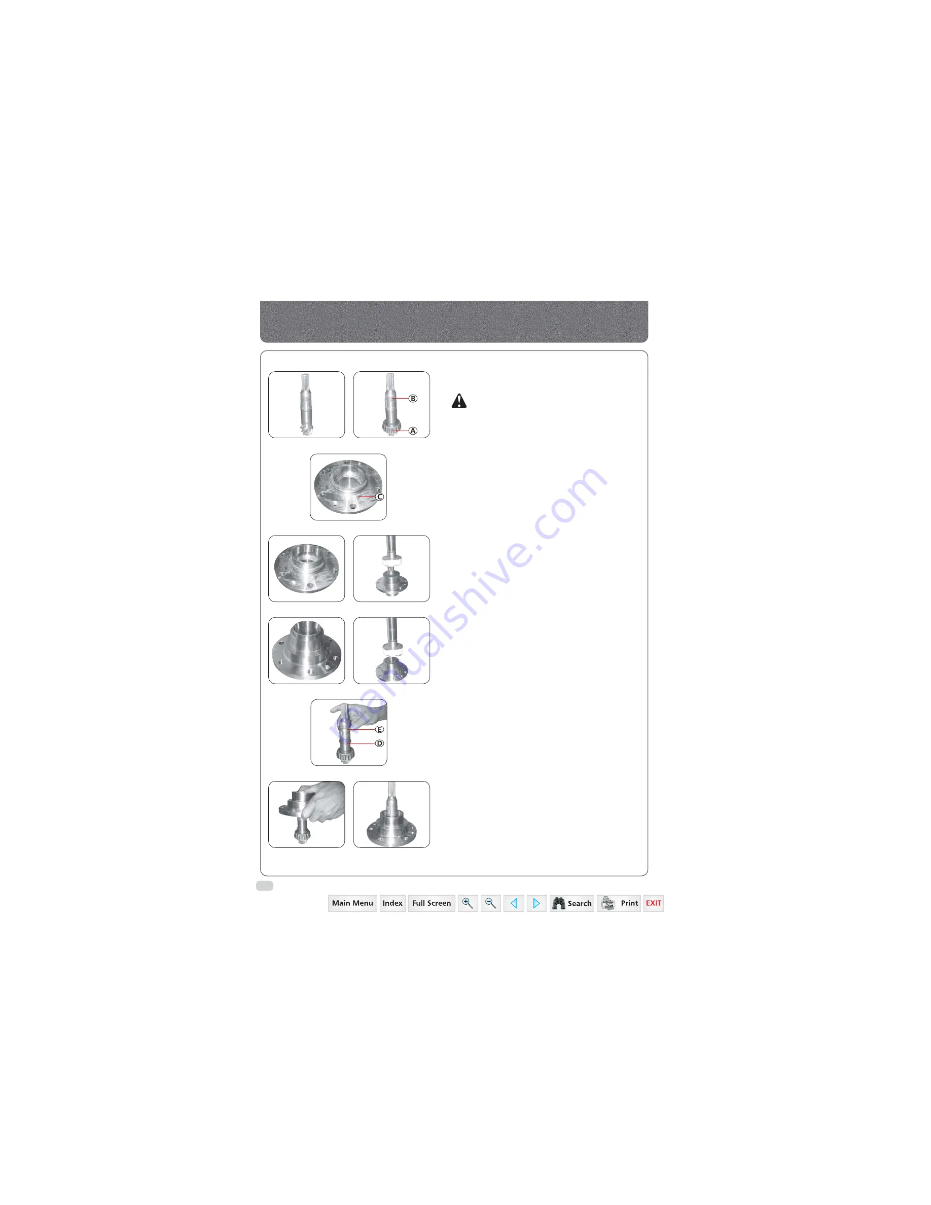 Mahindra 35 Series Service Manual Download Page 261