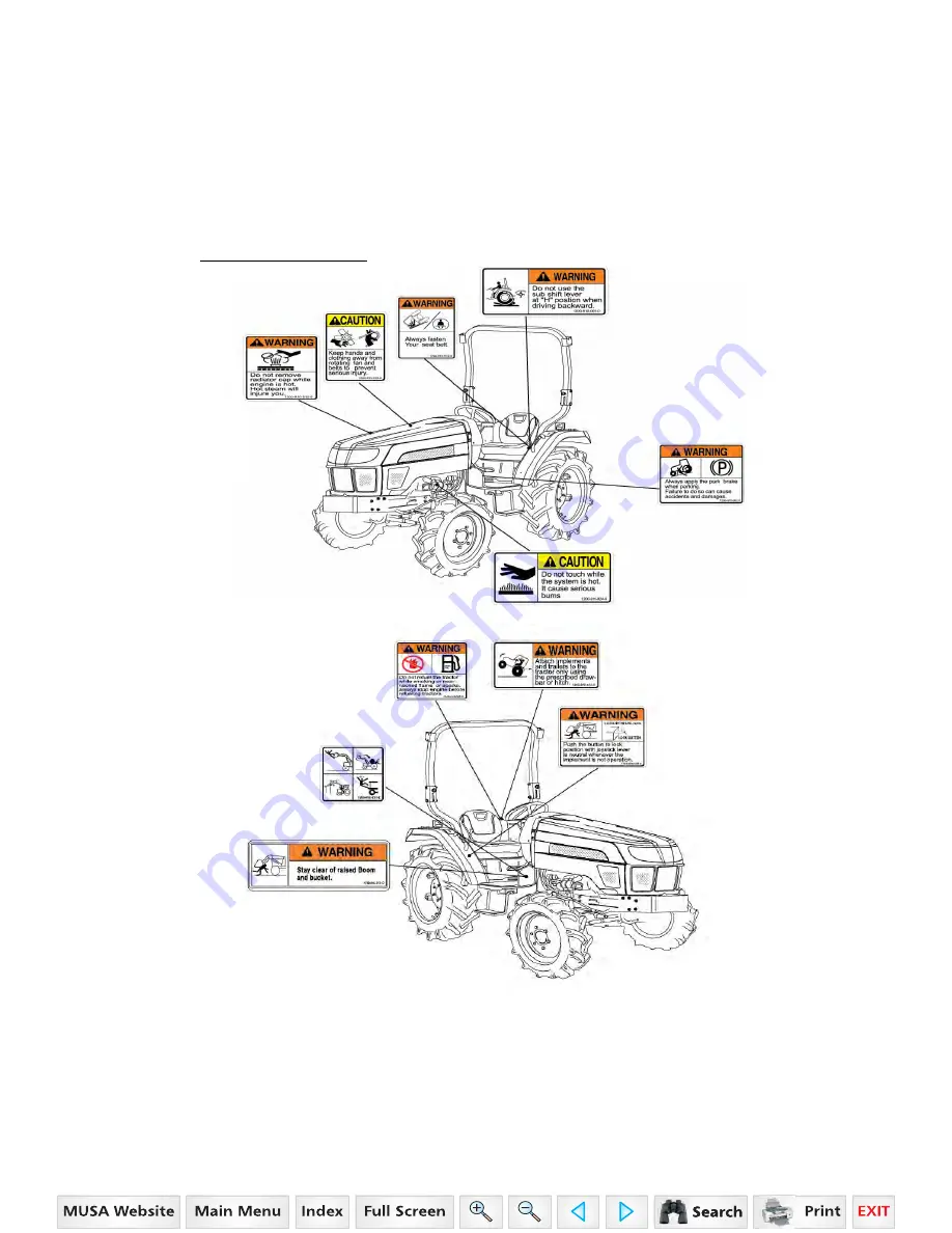 Mahindra 4010 HST Operator'S Manual Download Page 33