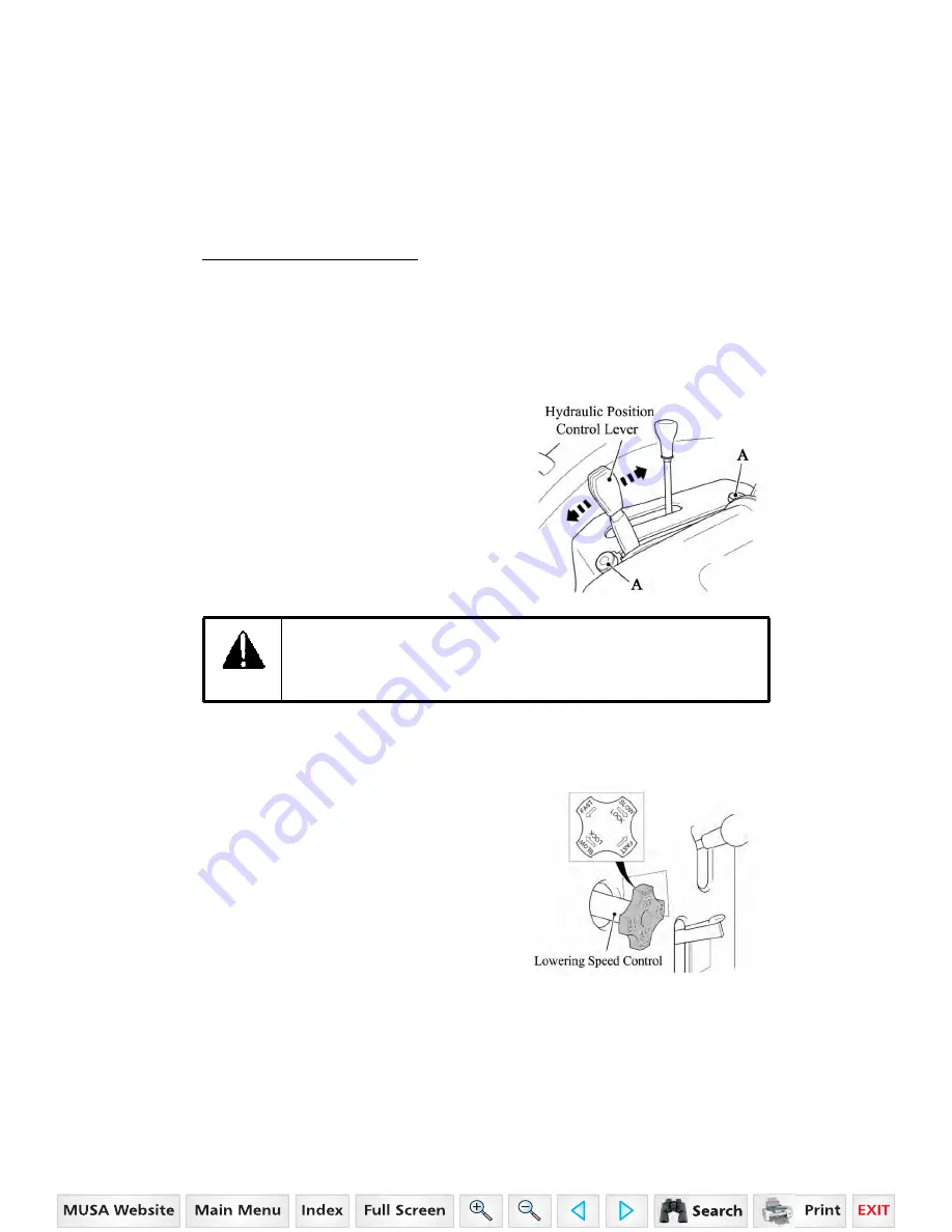 Mahindra 4010 HST Operator'S Manual Download Page 47