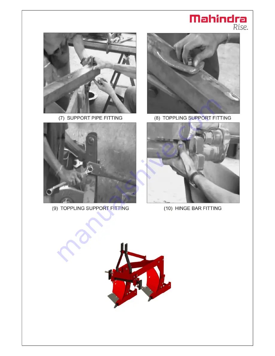 Mahindra MB PLOUGH Service Manual Download Page 14