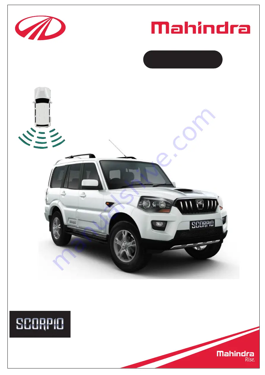 Mahindra SCORPIO MAN-00277 Diagnostic Manual Download Page 1