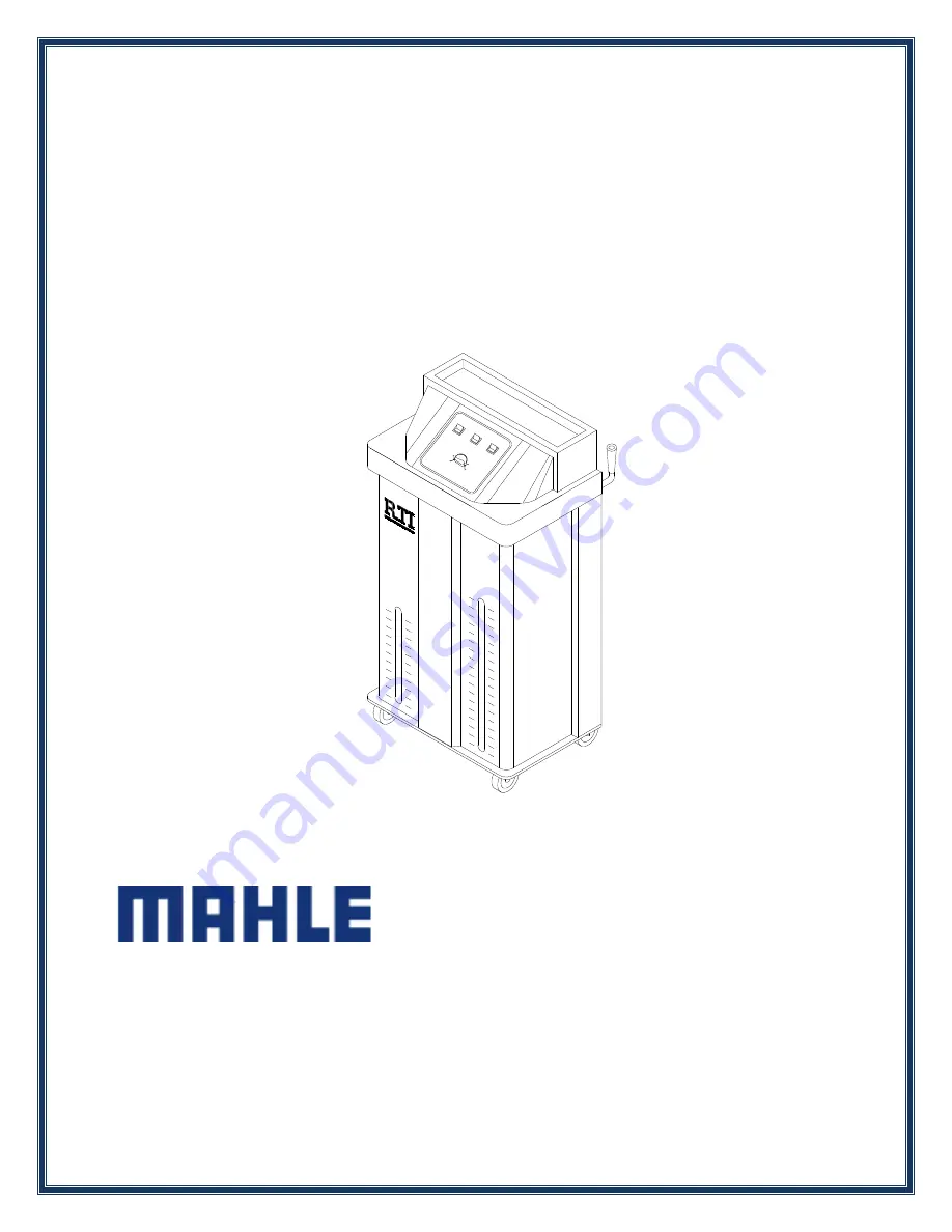 MAHLE MCX-1 Operation Manual Download Page 1