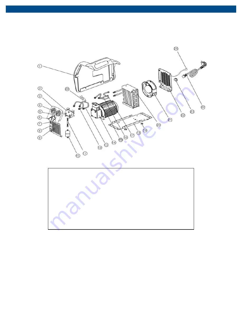 MAHLE ROU250 Operation Manual Download Page 17