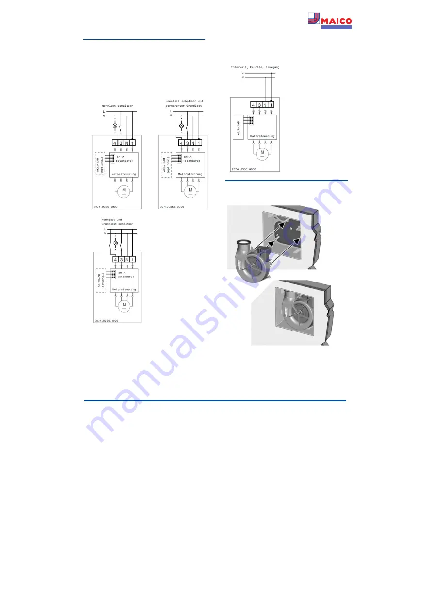 Maico 0093.1563 Mounting Instructions Download Page 4