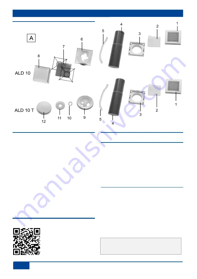 Maico ALD 10 T Mounting Instructions Download Page 2