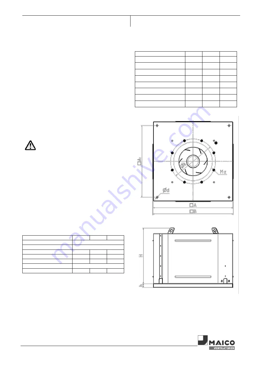 Maico DRD EC 010 Installation Instructions Manual Download Page 3