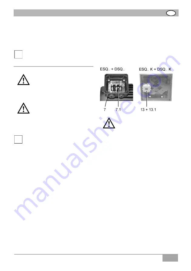 Maico DSQ 25/4 Mounting And Operating Instructions Download Page 7