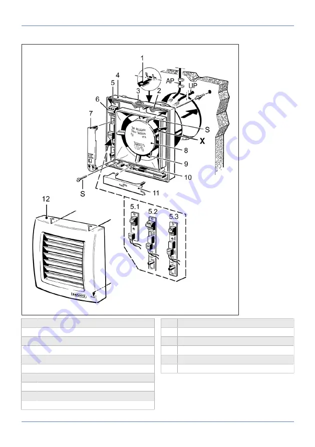 Maico ECA 120 Installation And Operating Instructions Manual Download Page 3