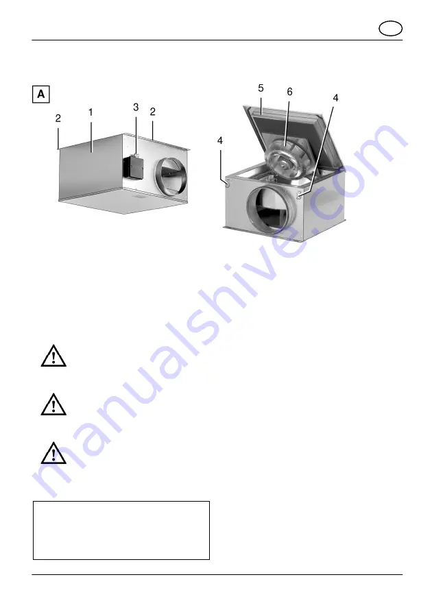 Maico ECR-A 12 Mounting And Operating Instructions Download Page 7