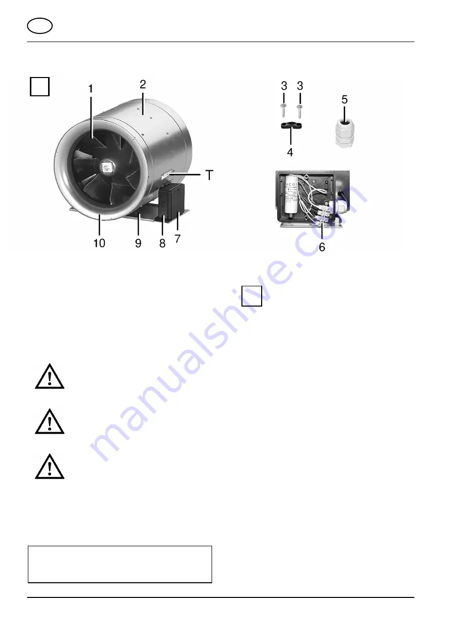 Maico EDR 25 Mounting And Operating Instructions Download Page 2