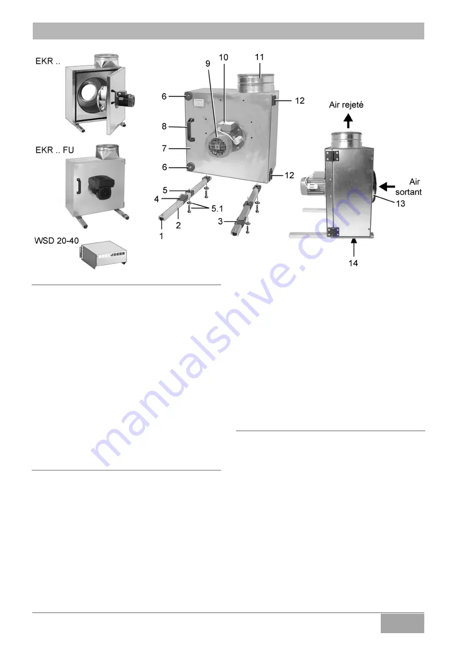 Maico EKR 20-2 Mounting And Operating Instructions Download Page 21