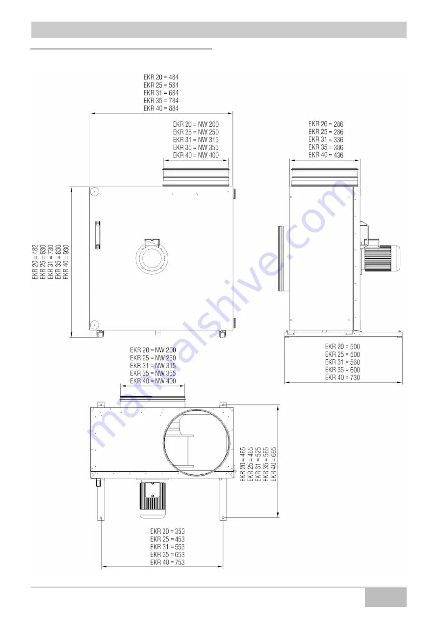 Maico EKR 20 Mounting And Operating Instructions Download Page 21