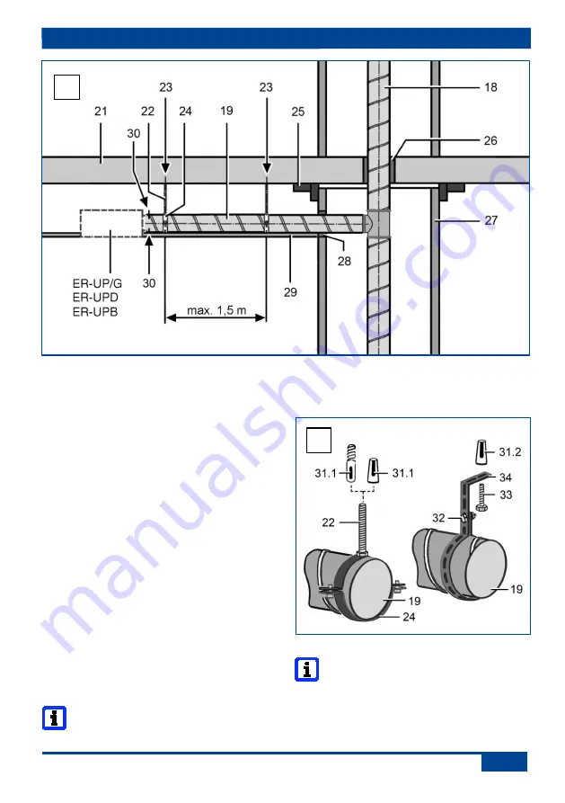 Maico ER 60 G Mounting And Operating Instructions Download Page 23