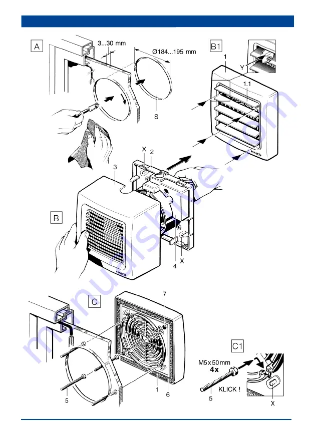 Maico EVN 15 Mounting And Operating Instructions Download Page 2