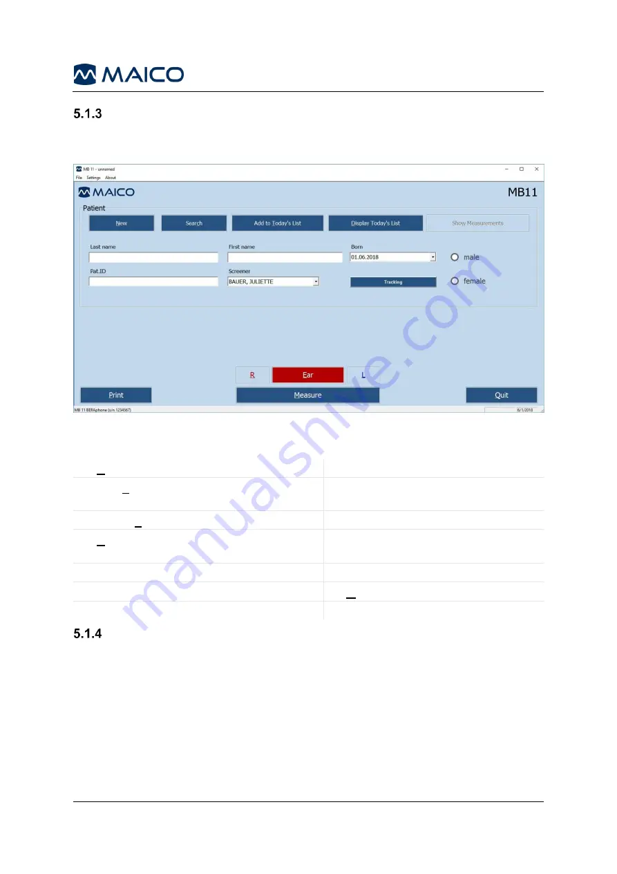 Maico MB 11 BERAphone Operation Manual Download Page 41