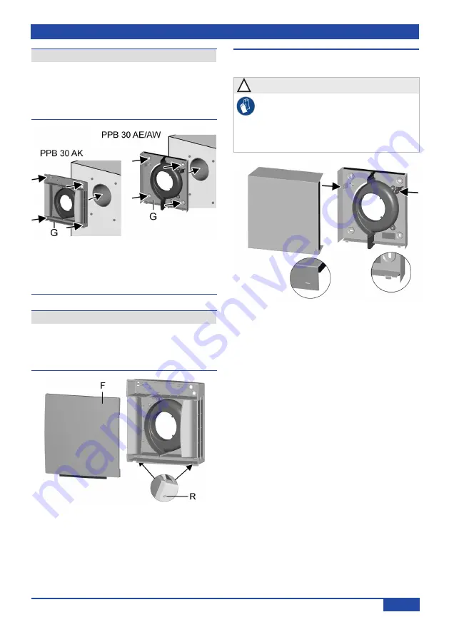 Maico PPB 30 AK Mounting Information Download Page 13