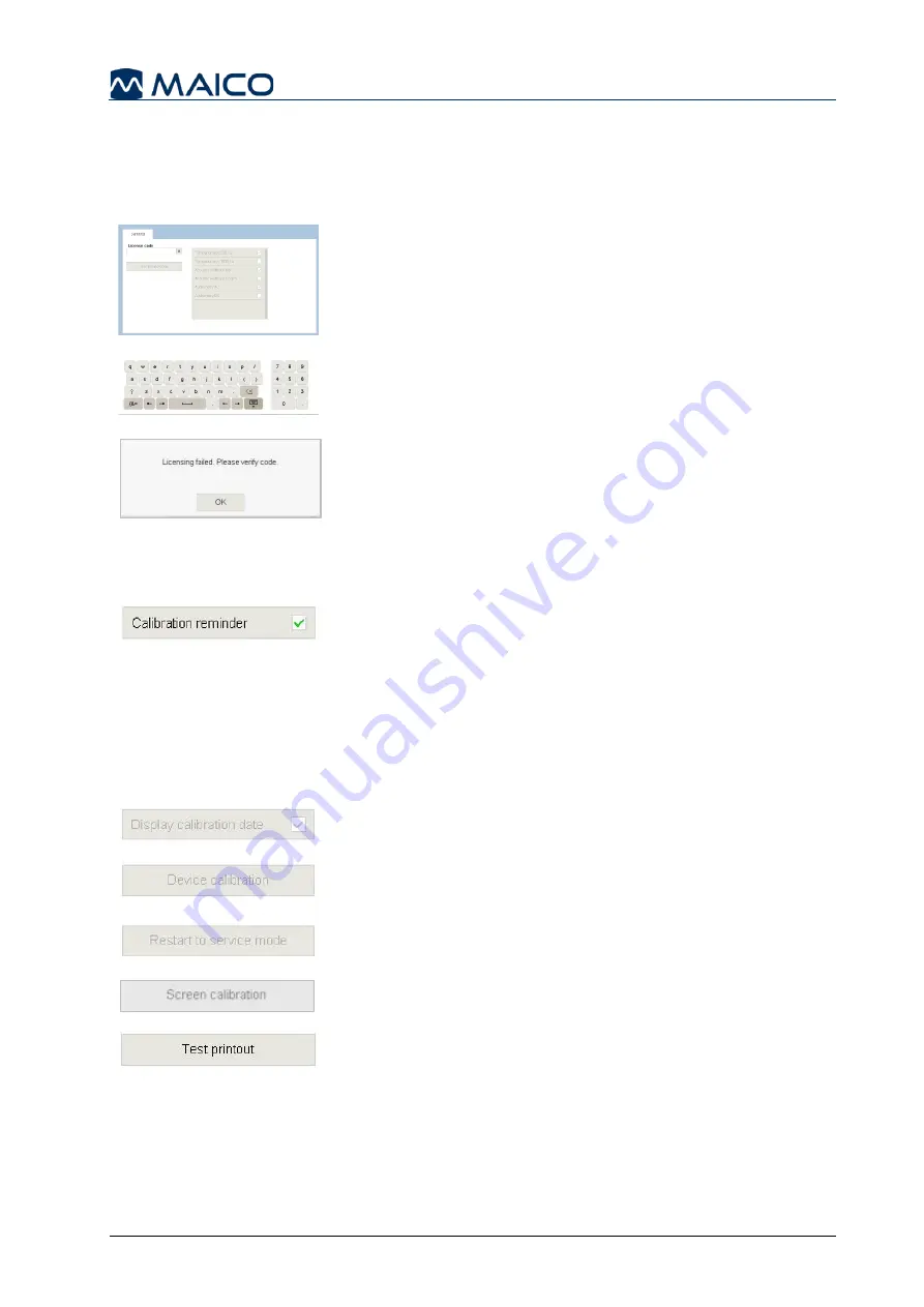 Maico touchTymp MI 26 Operation Manual Download Page 77