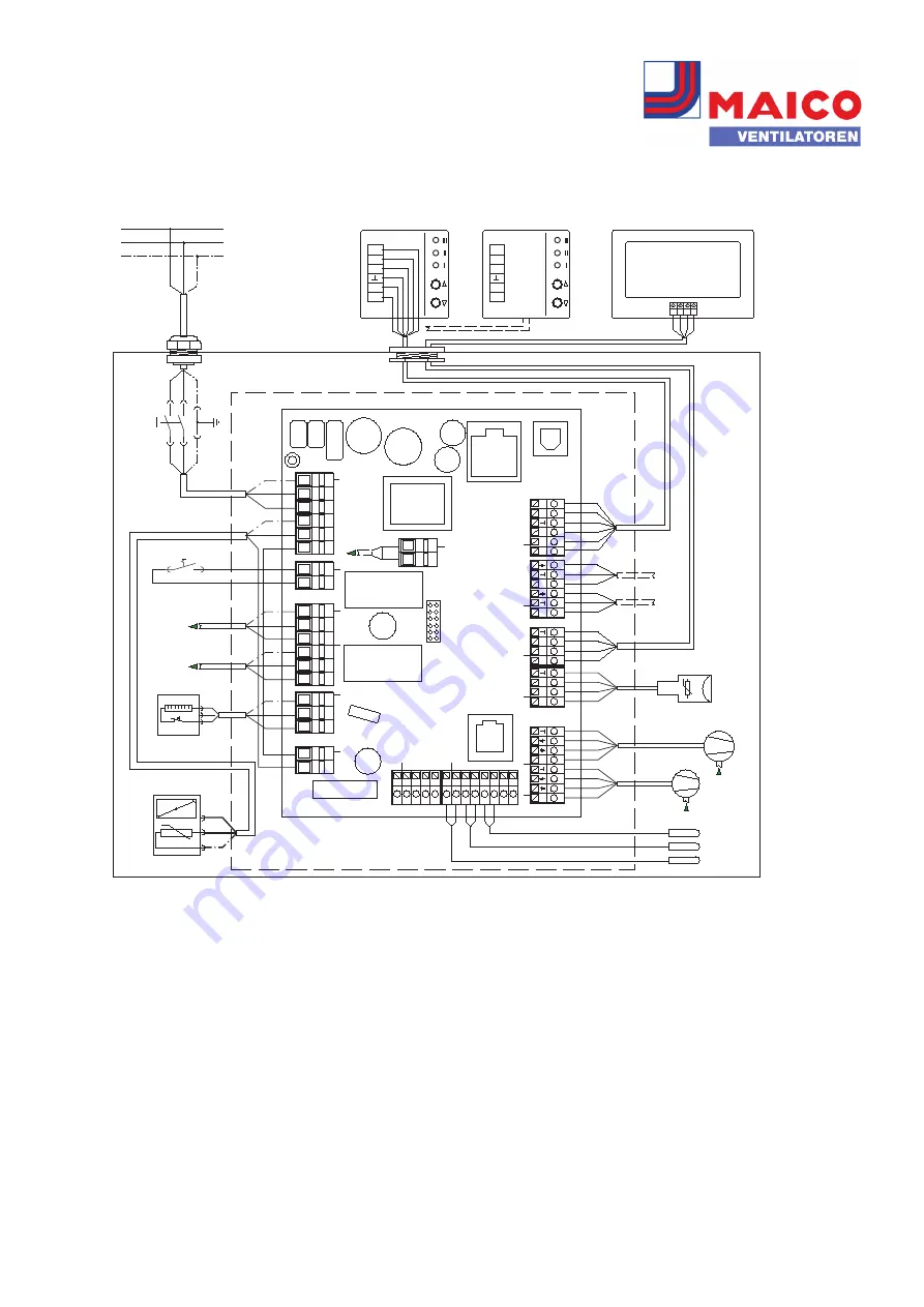 Maico WS 170 RET Wiring Diagram Download Page 1