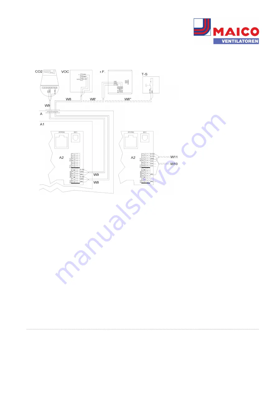 Maico WS 170 RET Wiring Diagram Download Page 5