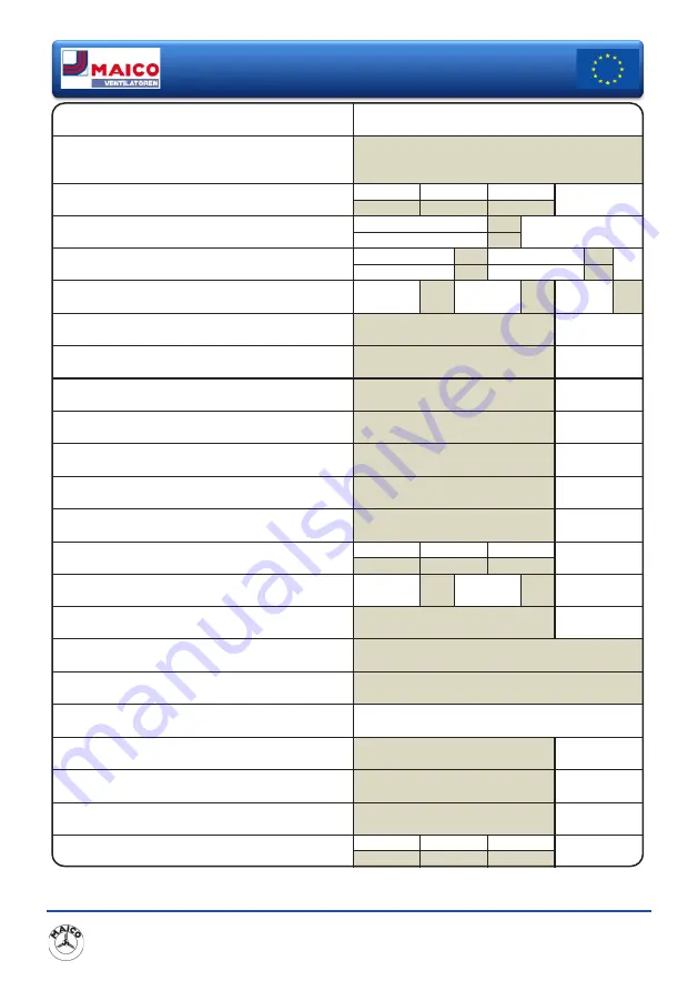 Maico WS 300 Flat Installation Instructions Manual Download Page 56