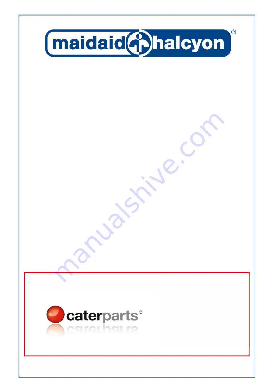 Maidaid Halcyon C1035 Installation & User Manual Download Page 1