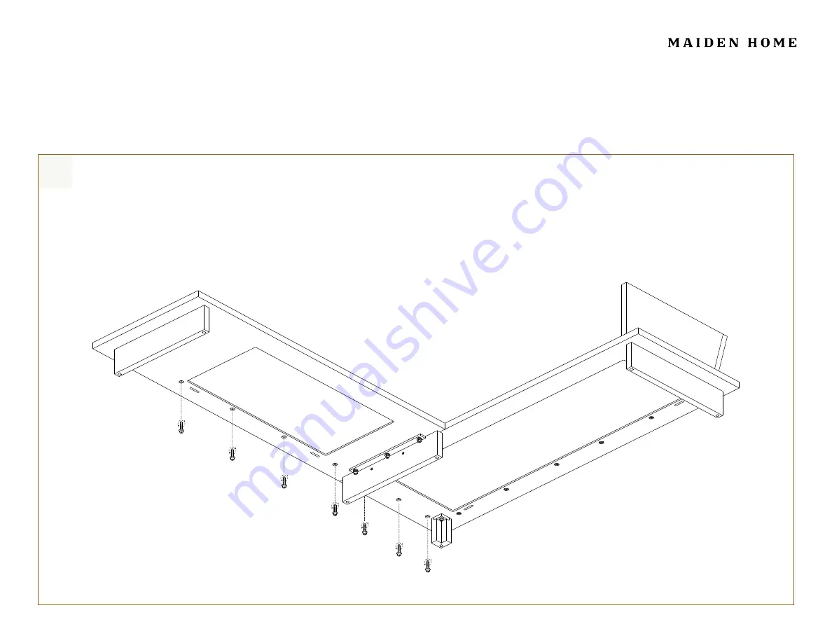 Maiden Home The Muir Sectional Скачать руководство пользователя страница 10