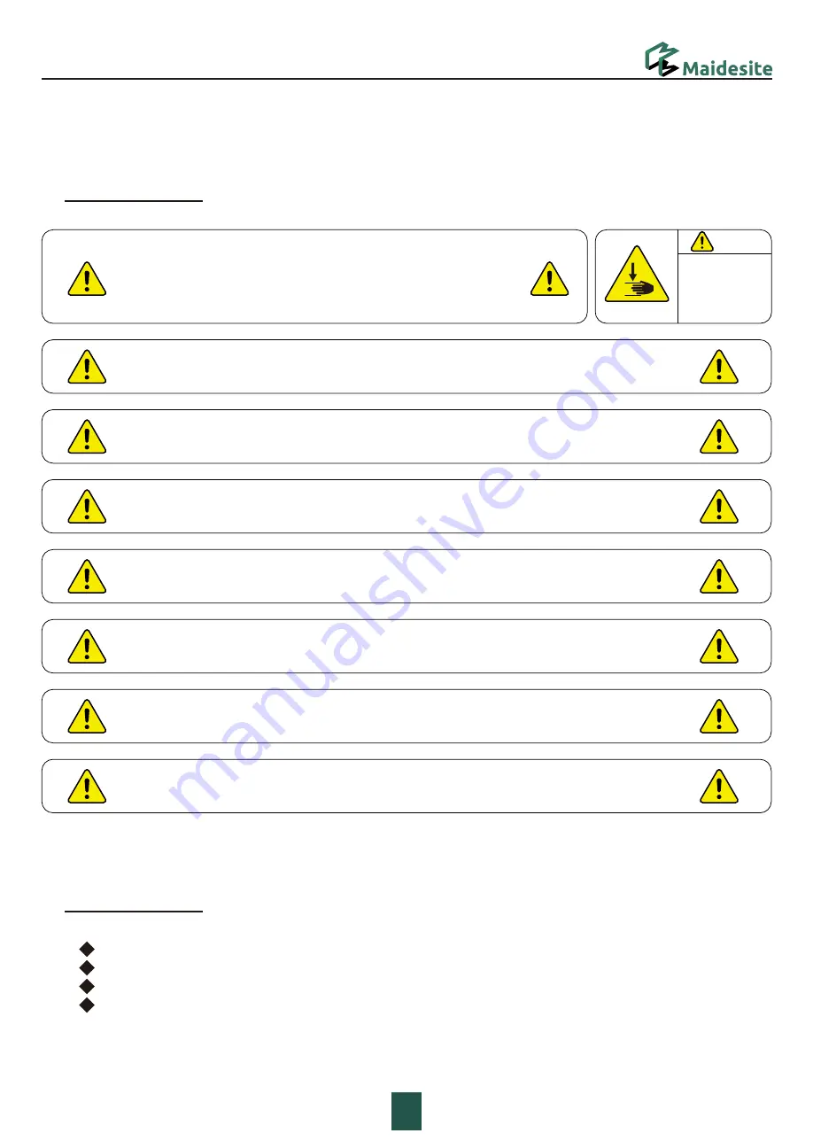 Maidesite M021-01 Скачать руководство пользователя страница 2