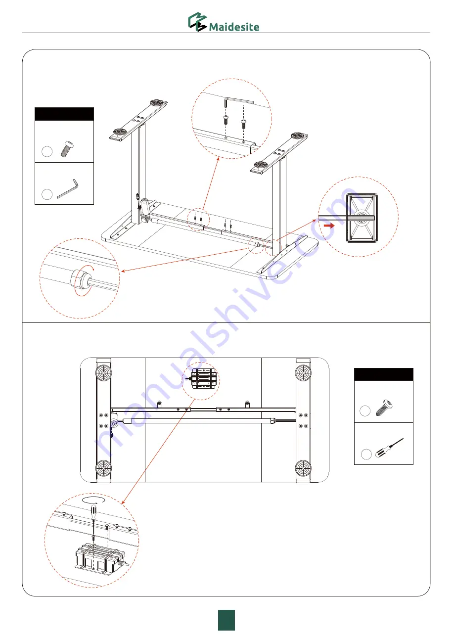 Maidesite M021-01 Assembly Instructions Manual Download Page 9