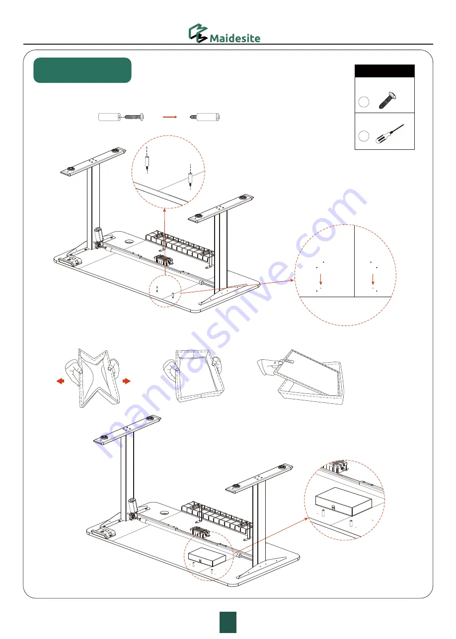 Maidesite M021-01 Assembly Instructions Manual Download Page 13