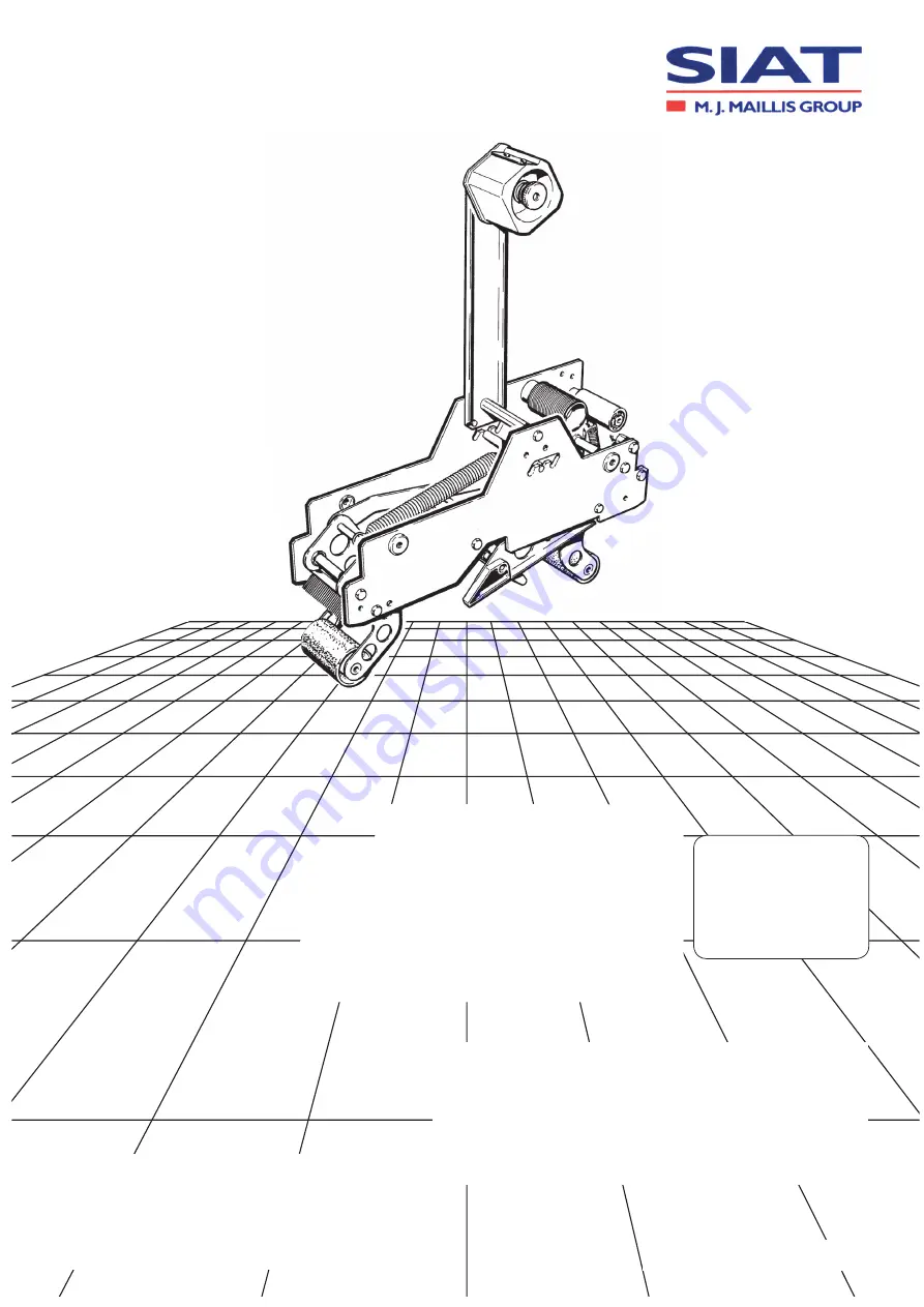 MAILLIS SIAT 70521441 Instructions And Spare Parts List Download Page 1