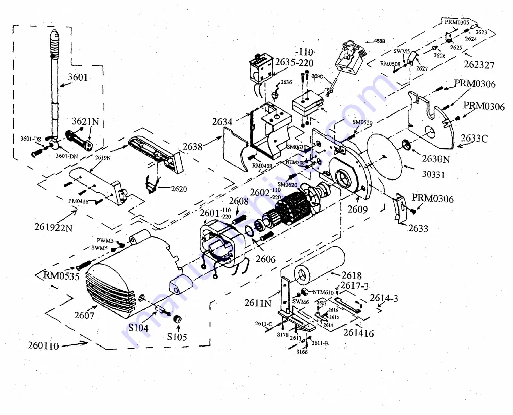 maimin K-105 Instruction Book And Parts Download Page 8