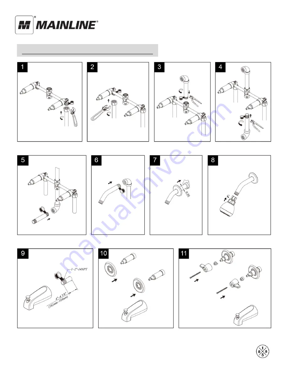 MAINLINE centurion CE423175 Installation Manual Download Page 2