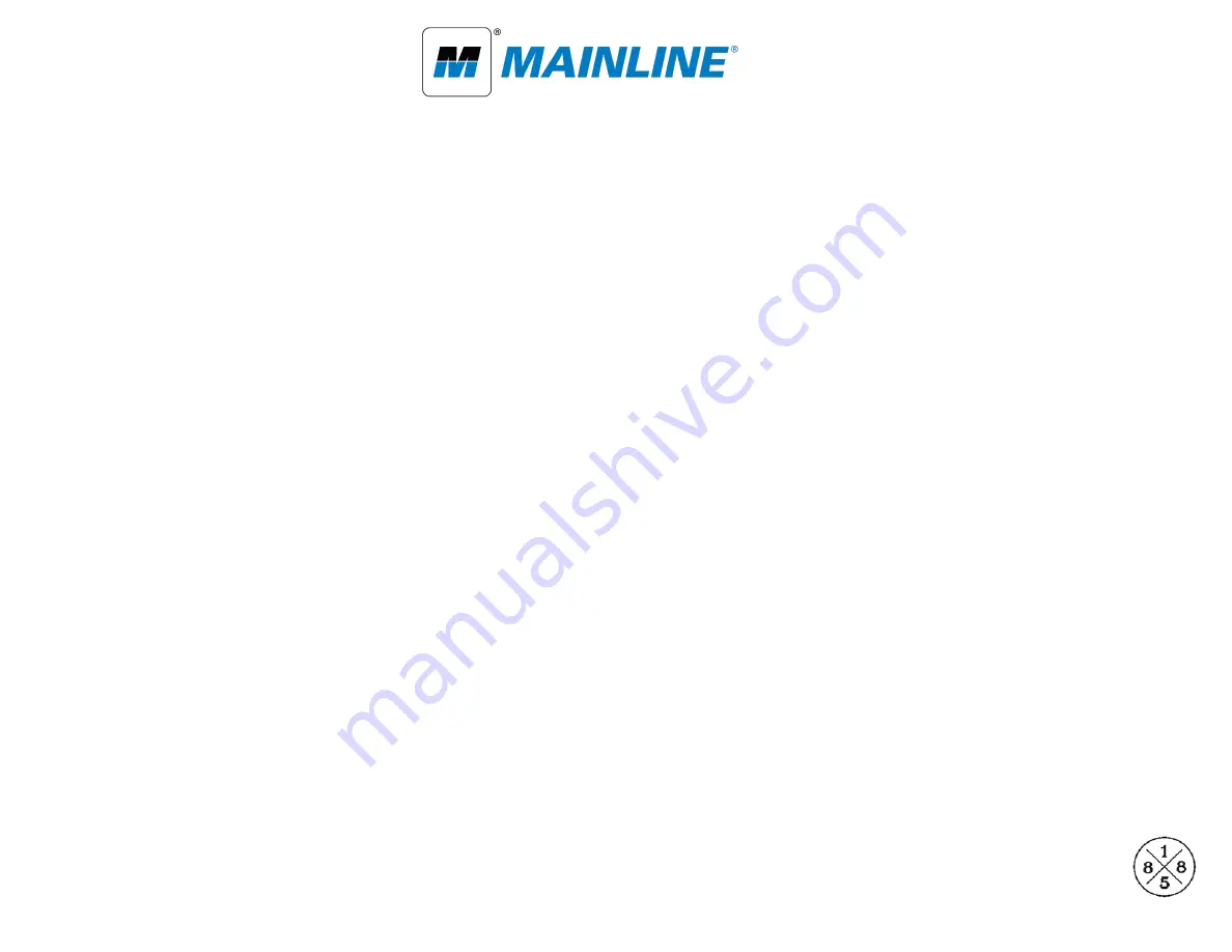 MAINLINE centurion CE423175 Installation Manual Download Page 6