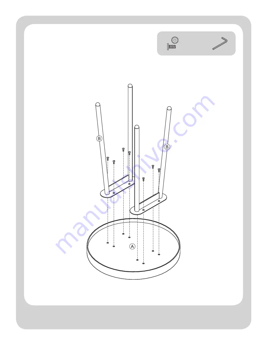 Mainstays ARLO MS18-D1-1007-30 Assembly Instructions Manual Download Page 4