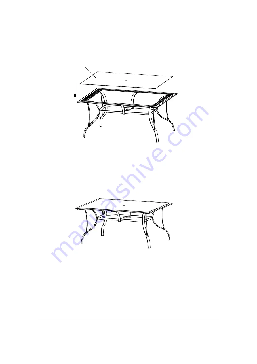 Mainstays Redford 7pc Dining Table Manual Download Page 4