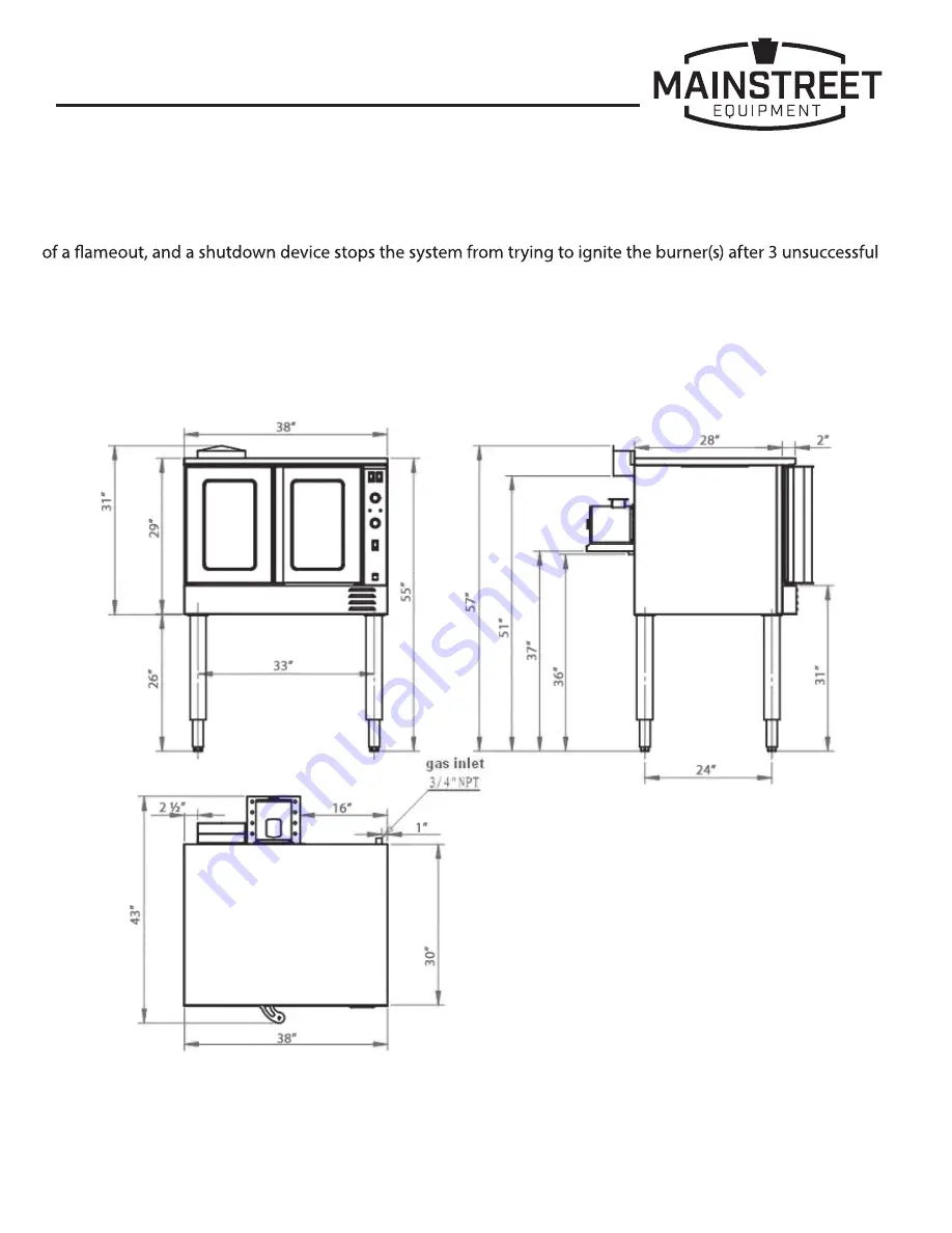 Mainstreet Equipment 541CG1L User Manual Download Page 3